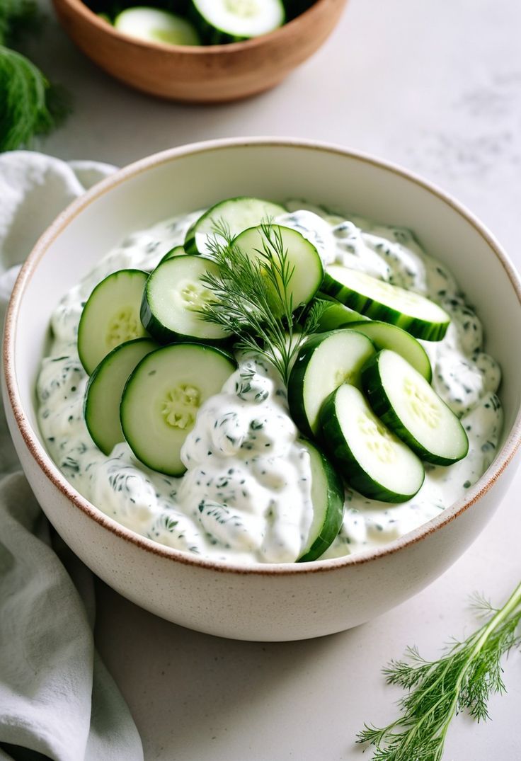 Cucumber with Yogurt
